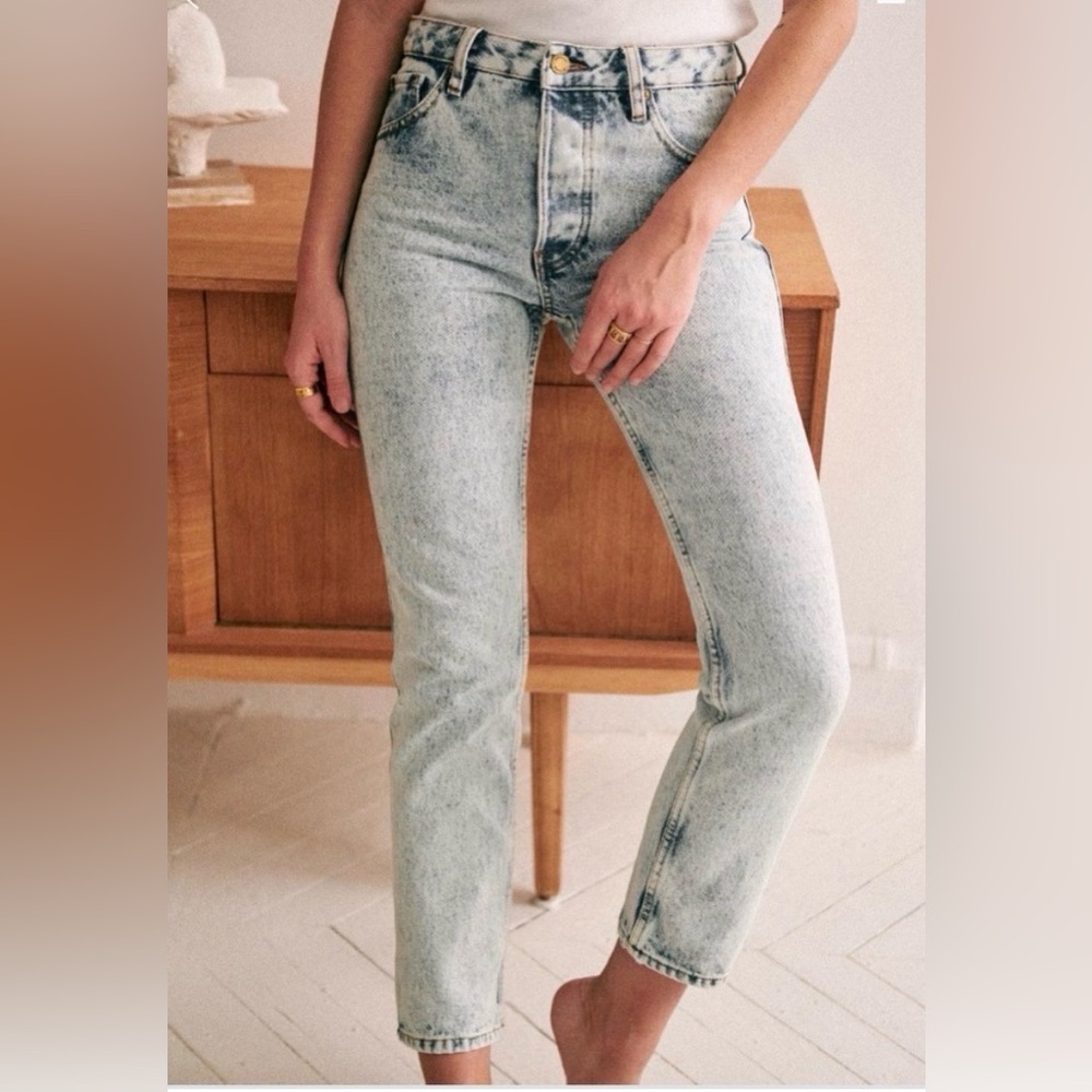 Sézane Brut Sexy jeans in Edge Blue, size 28